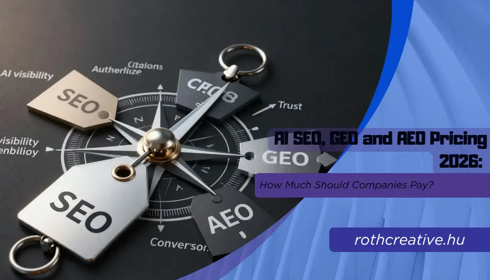 AI SEO, GEO and AEO Pricing 2026: How Much Should Companies Pay? 2 rothcreative- ai-seo-geo-and-aeo-pricing-2026-pay