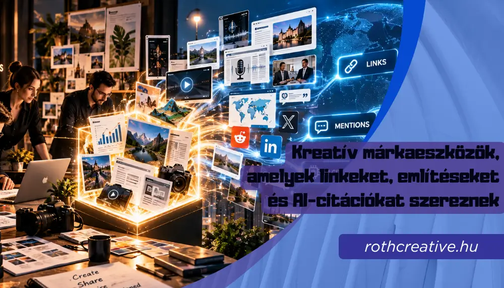 Kreatív márkaeszközök, amelyek linkeket, említéseket és AI-citációkat szereznek 1 rothcreative - Kreatív márkaeszközök, amelyek linkeket, említéseket és AI-citációkat szereznek