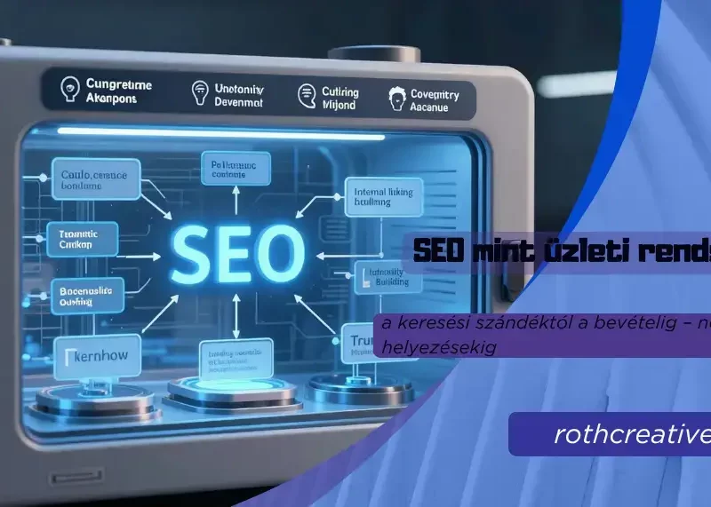 rothcreative - SEO mint üzleti rendszer a keresési szándéktól a bevételig – nem a helyezésekig