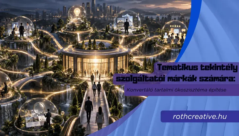 Tematikus tekintély szolgáltatói márkák számára: Konvertáló tartalmi ökoszisztéma építése 1 rothcreative - Tematikus tekintély szolgáltatói márkák számára Konvertáló tartalmi ökoszisztéma építése